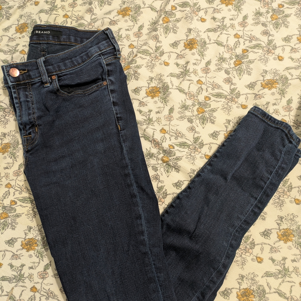 J Brand Blue Skinny Jeans with Stretchy Fit